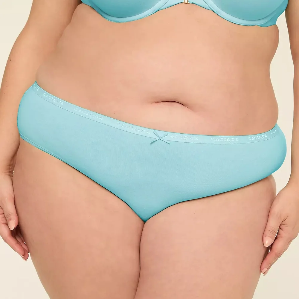 3 CACIQUE WOMEN'S PLUS COTTON HIPSTER SIZE 18-20 - Picture 5 of 6